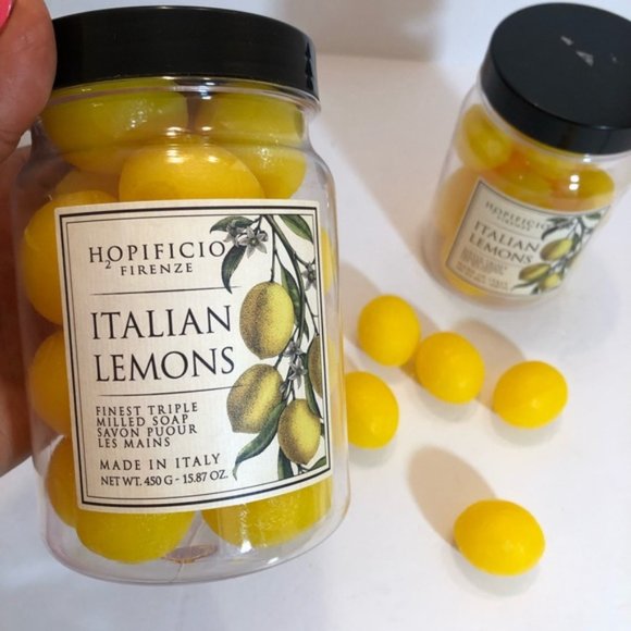 Hopificio Firenze Italian Lemons 🍋 17 Lemon Scented Milled Soaps - Picture 2 of 6